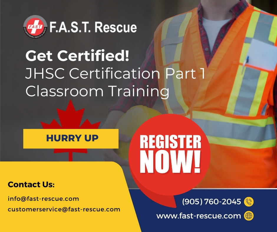 Jhsc Certification Part 1 - Classroom Training In Toronto